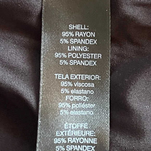 WHBM striped black tunic blouse preppy nautical casual capsule modest mature M - Picture 8 of 10